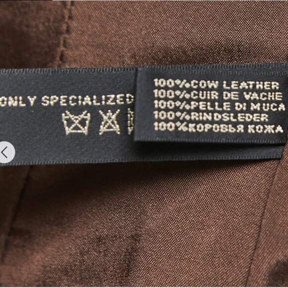 Ralph Lauren Vintage Purple Label Crocodile Embossed Leather Blazer/Jacket - Picture 4 of 4